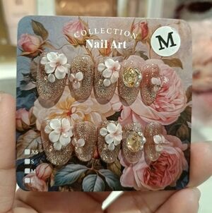 GLAM- Short Champagne Glitter